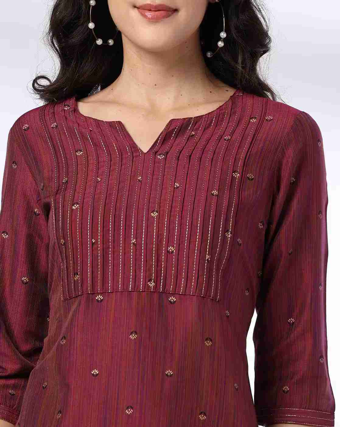 AVAASA MIX N' MATCH | Women Printed Straight Kurta|3