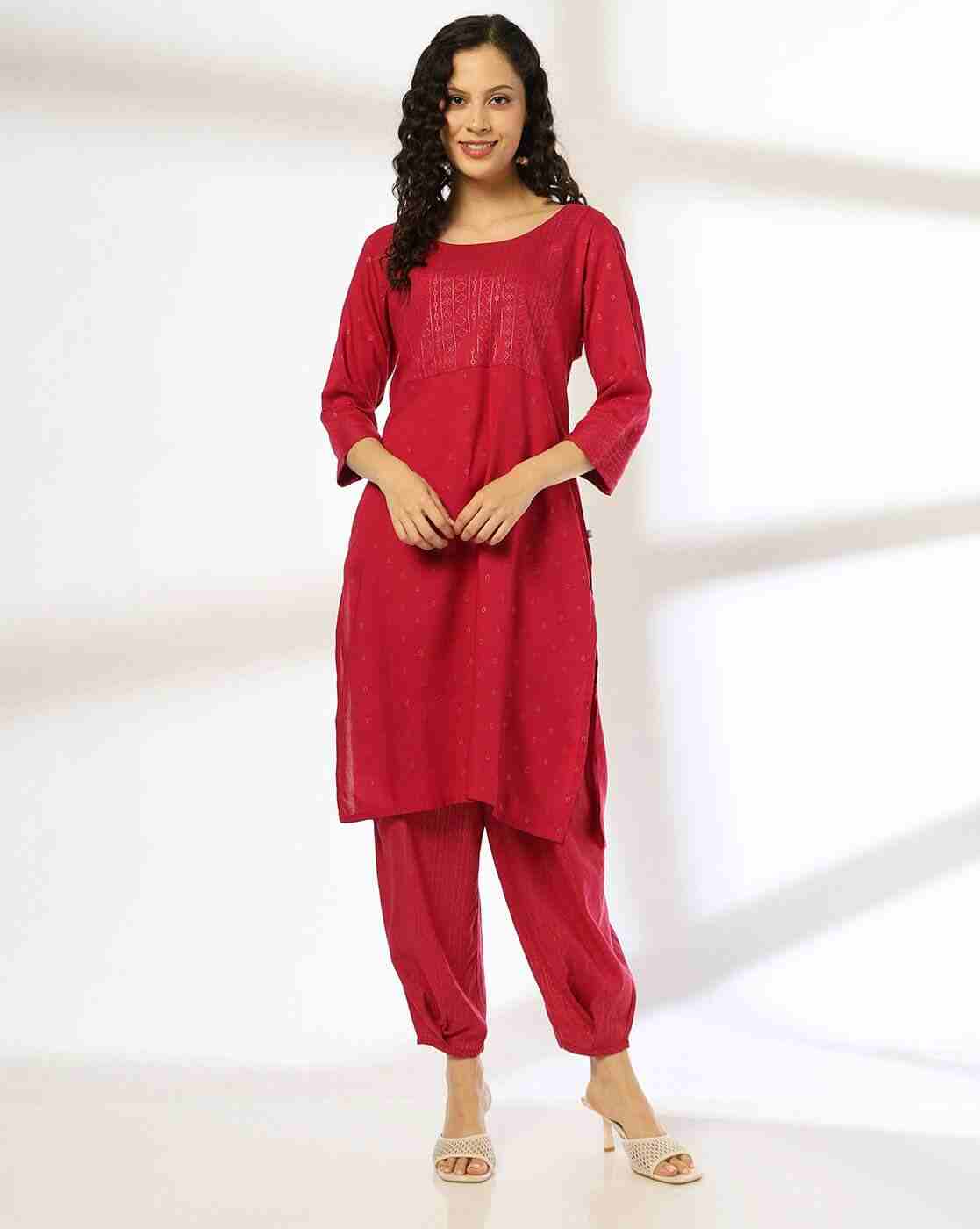 AVAASA MIX N' MATCH | Women Printed Straight Kurta|0