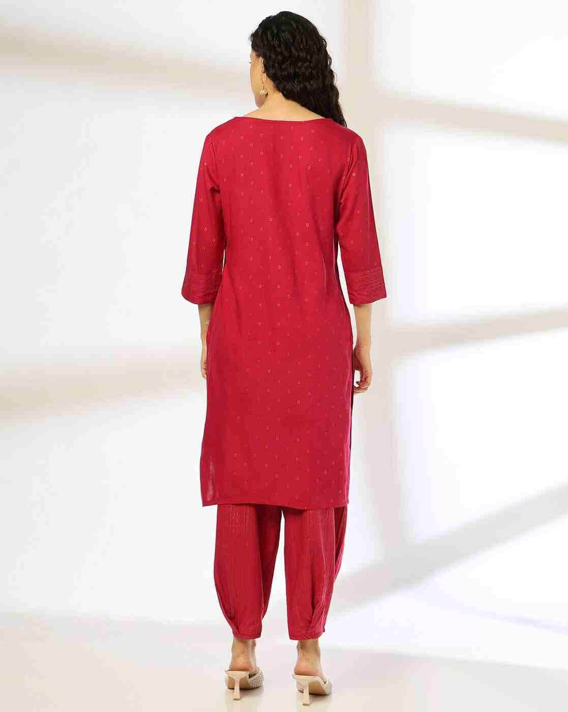 AVAASA MIX N' MATCH | Women Printed Straight Kurta|2