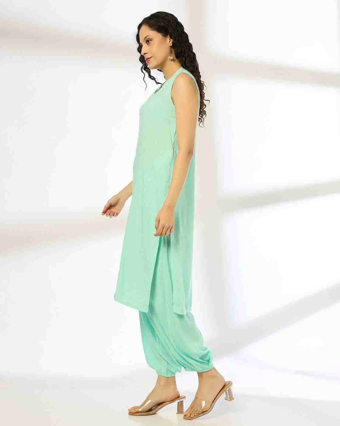 AVAASA MIX N' MATCH | Women Straight Kurta & Salwar Set|1