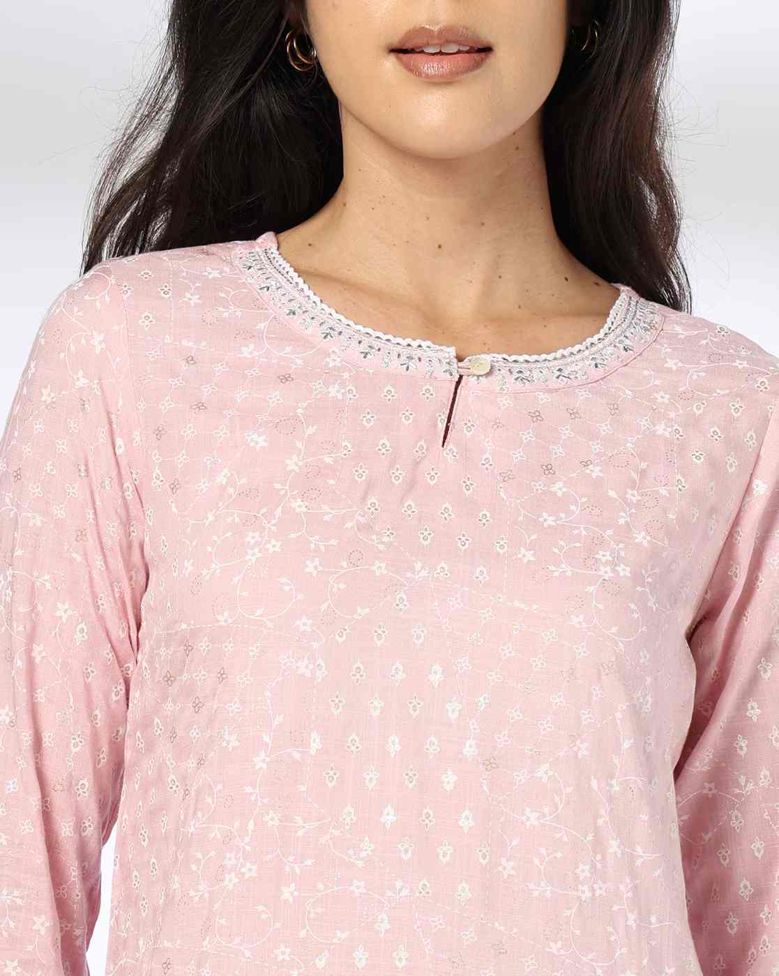 AVAASA MIX N' MATCH | Women Printed Straight Kurta|3