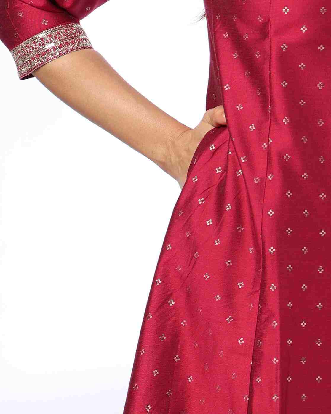 AVAASA MIX N' MATCH | Women Printed A-Line Kurta|4