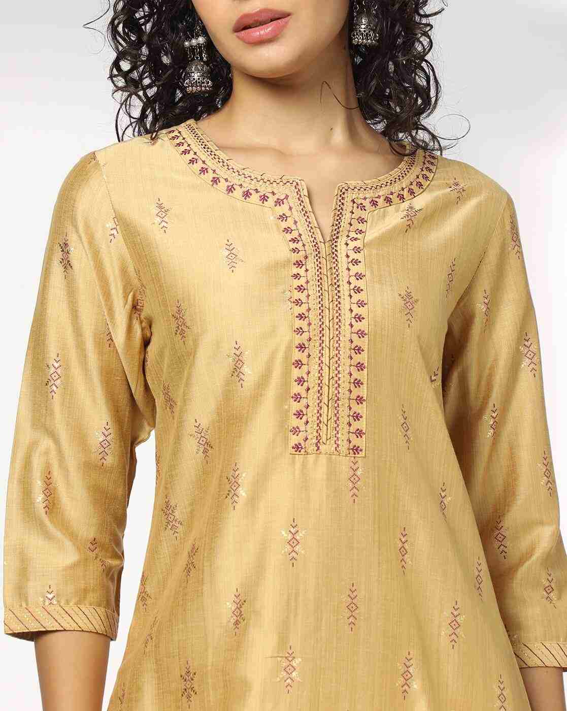 AVAASA MIX N' MATCH | Women Floral Straight Kurta|3