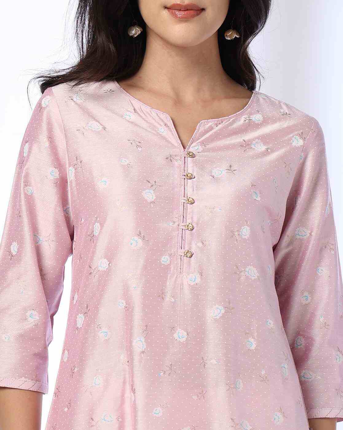 AVAASA MIX N' MATCH | Women Floral Straight Kurta|3