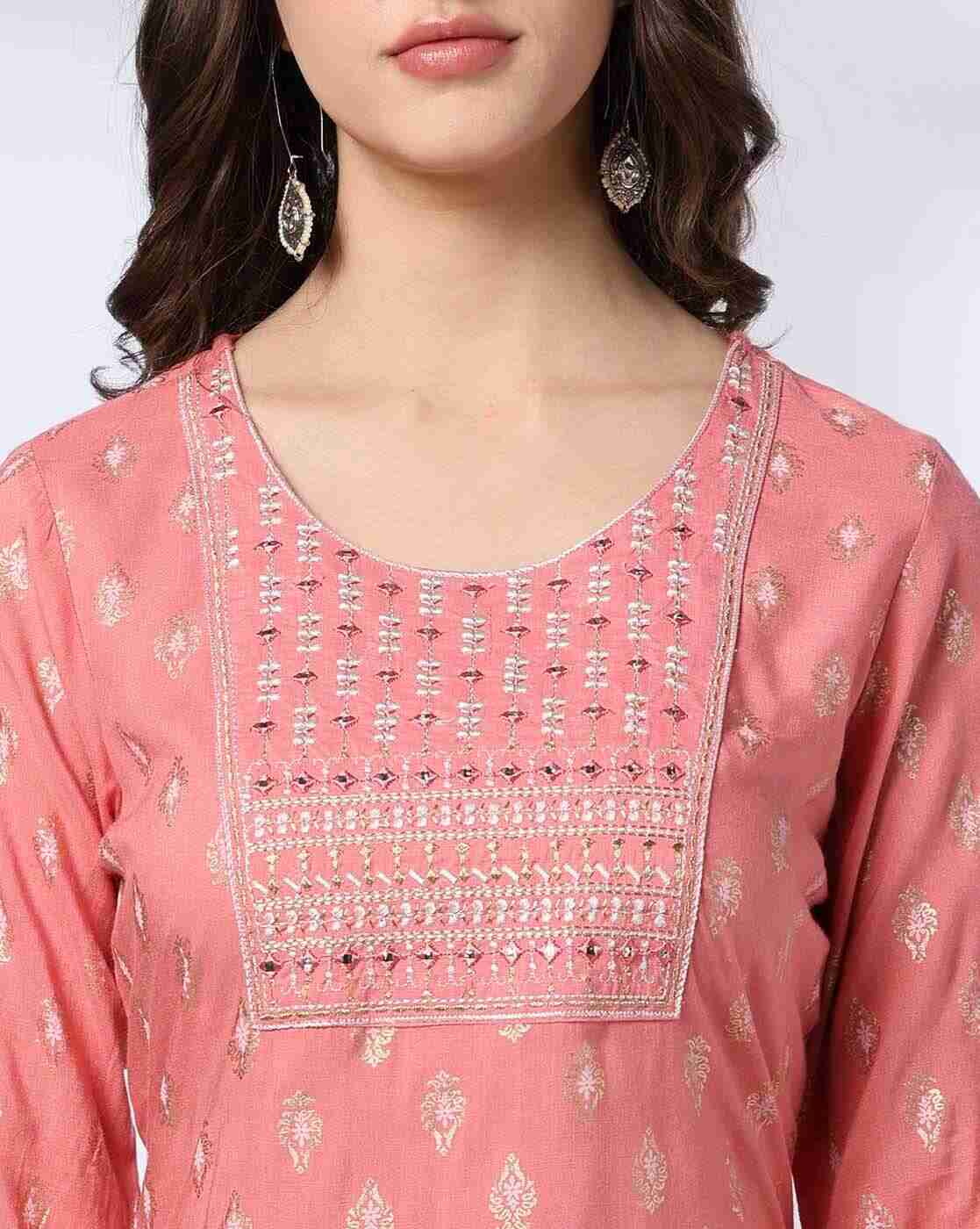 AVAASA MIX N' MATCH | Women Printed Straight Kurta & Pants Set|3