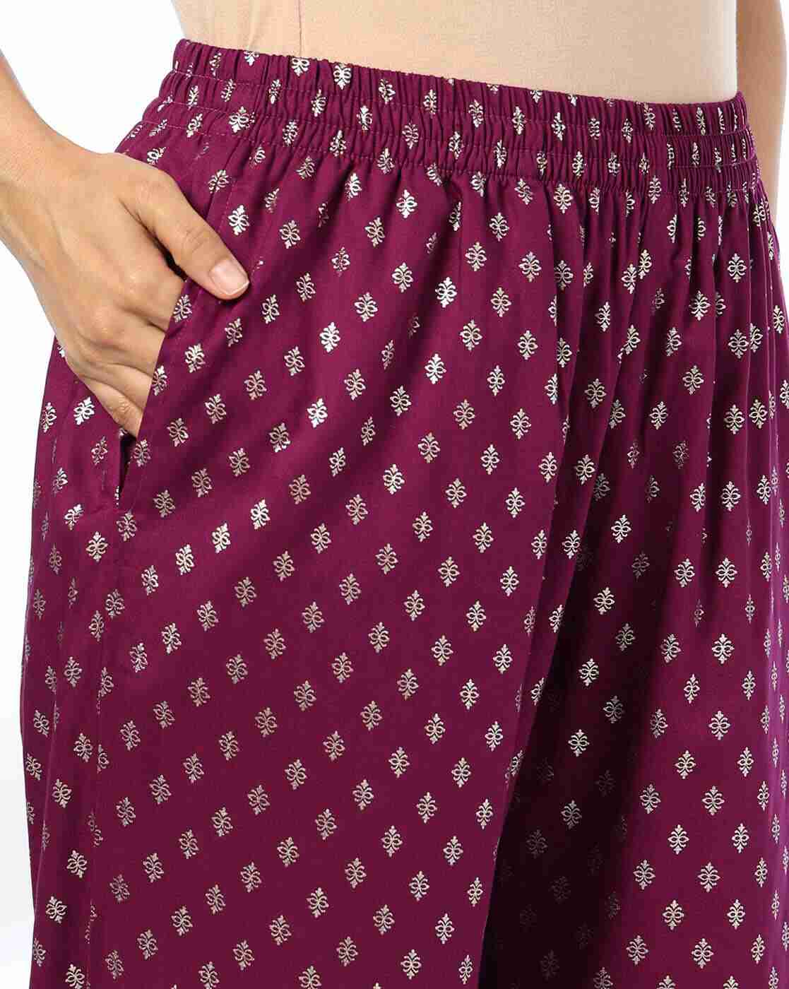 AVAASA MIX N' MATCH | Women All-Over Print Straight Kurta with Pants|4