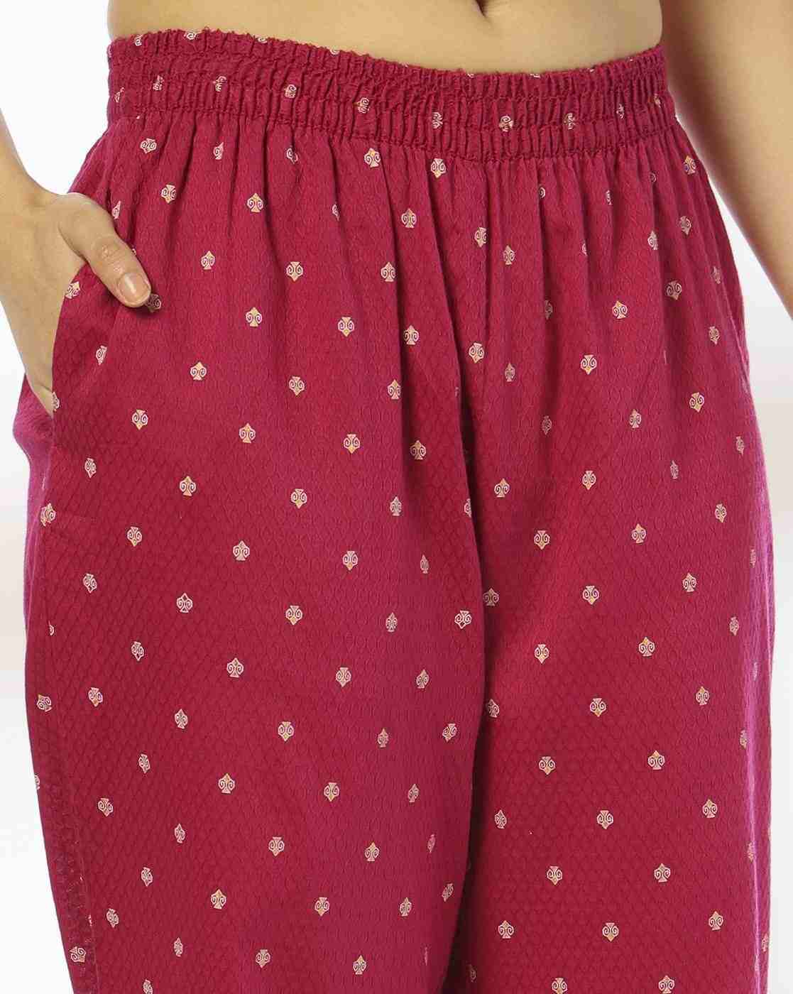 AVAASA MIX N' MATCH | Women Bandhani Print Straight Kurta with Pants|4