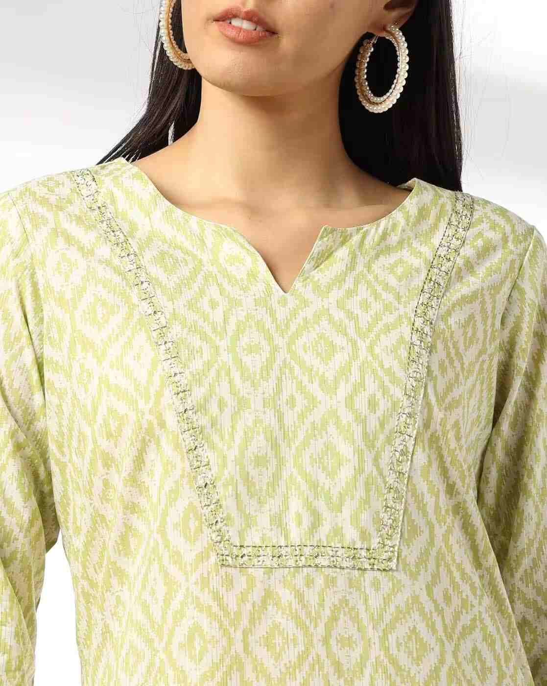AVAASA MIX N' MATCH | Women Printed Straight Kurta & Palazzos Set|3