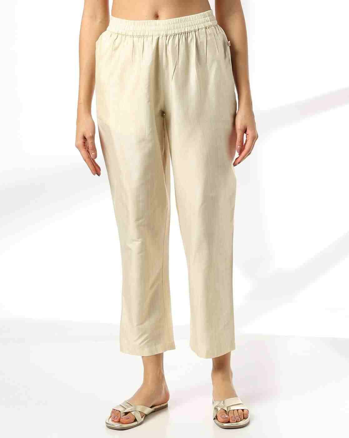 AVAASA MIX N' MATCH | Women Mid-Rise Regular Fit Pants|0