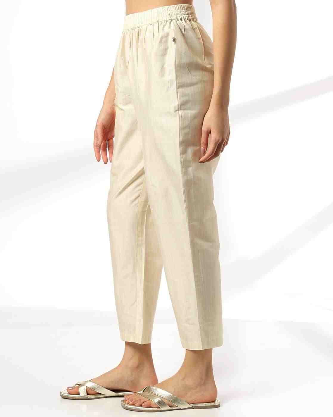 AVAASA MIX N' MATCH | Women Mid-Rise Regular Fit Pants|1
