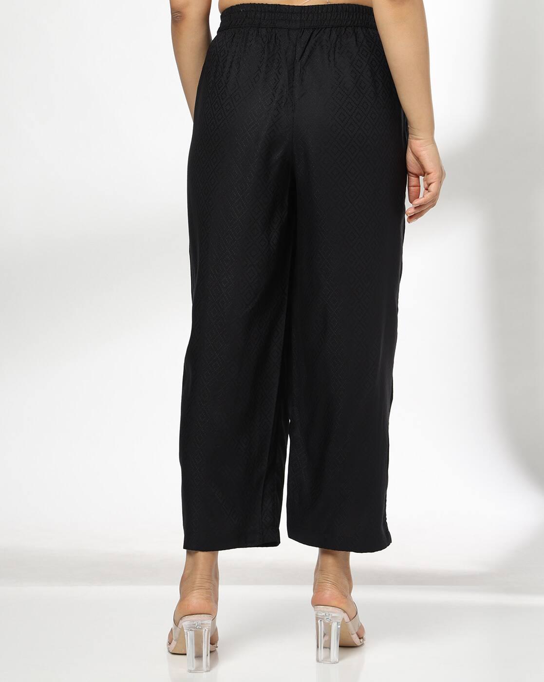 AVAASA MIX N' MATCH | Women Ankle-Length Casual Palazzos|2