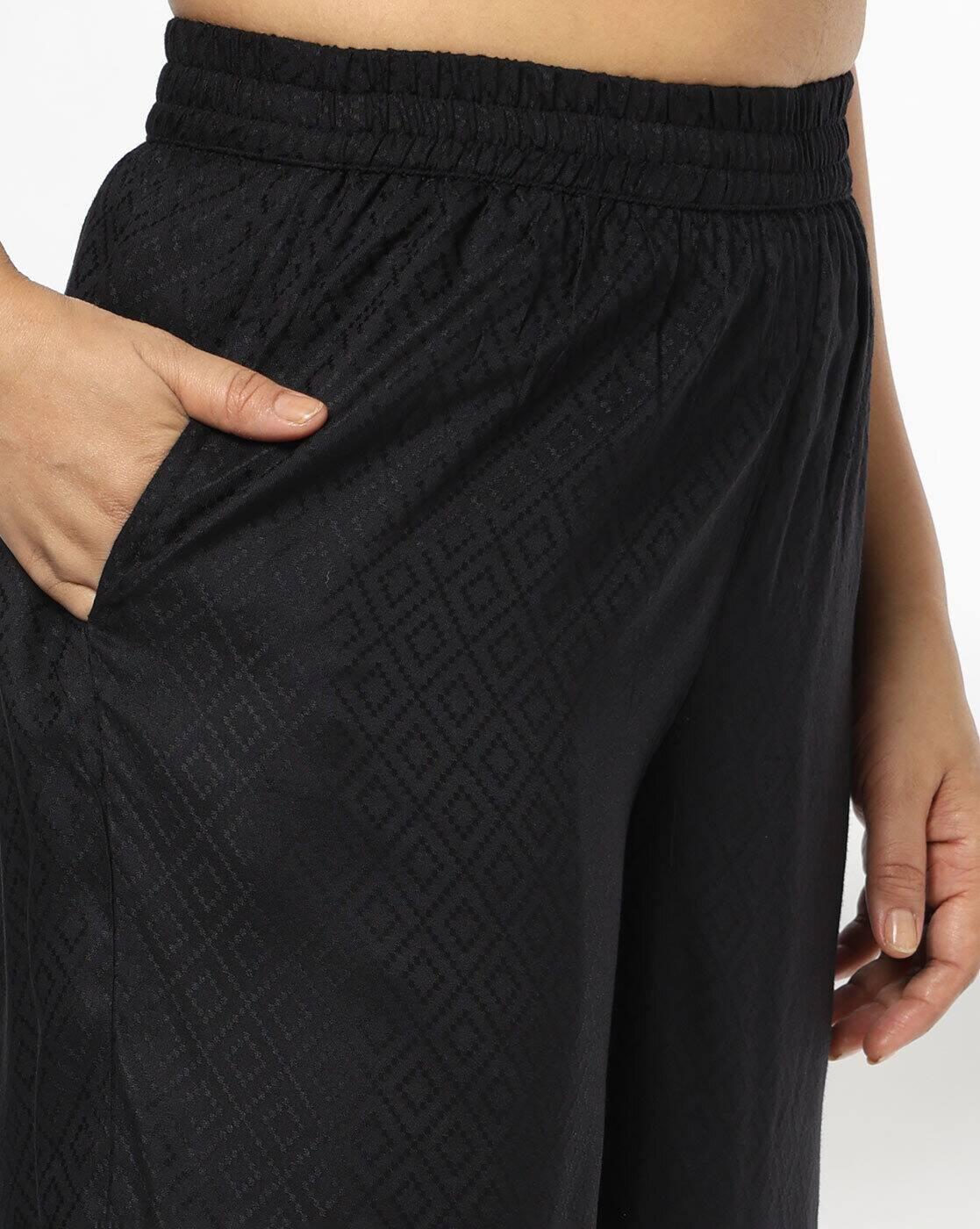 AVAASA MIX N' MATCH | Women Ankle-Length Casual Palazzos|3