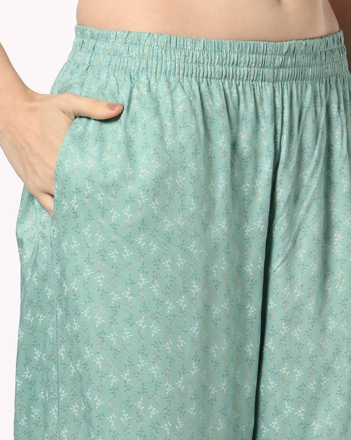 AVAASA MIX N' MATCH | Women Floral Print Straight Kurta & Salwar Pants Set|4