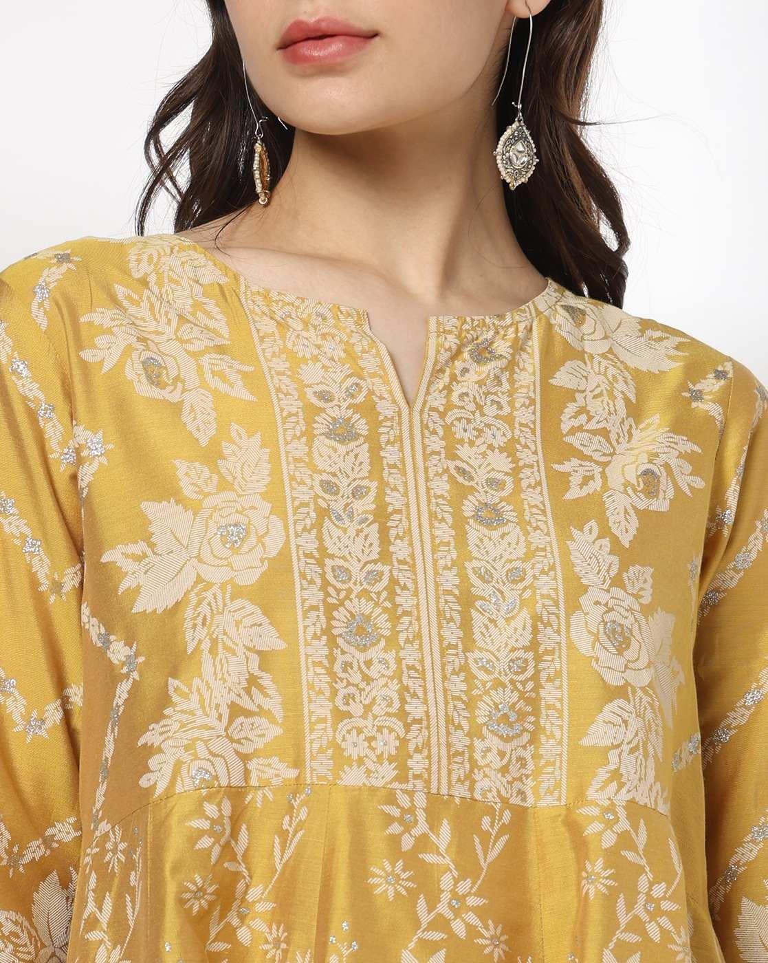 AVAASA MIX N' MATCH | Women Embroidered Anarkali Kurta|3