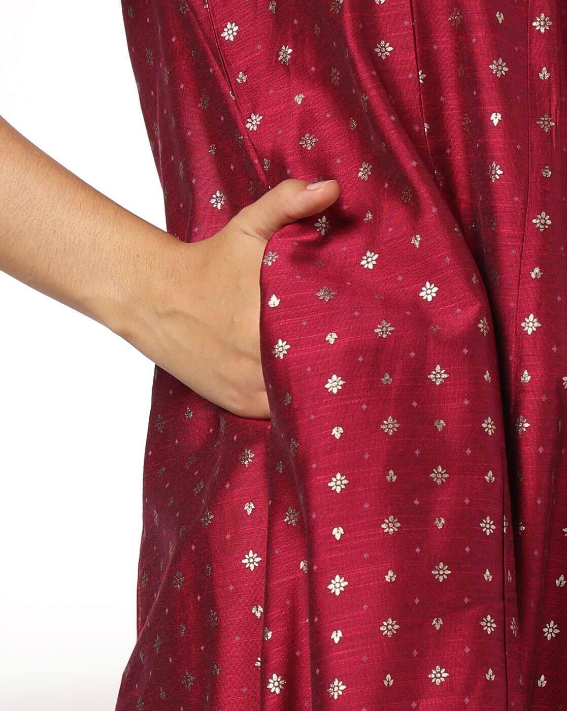 AVAASA MIX N' MATCH | Women Embroidered Straight Kurta|5