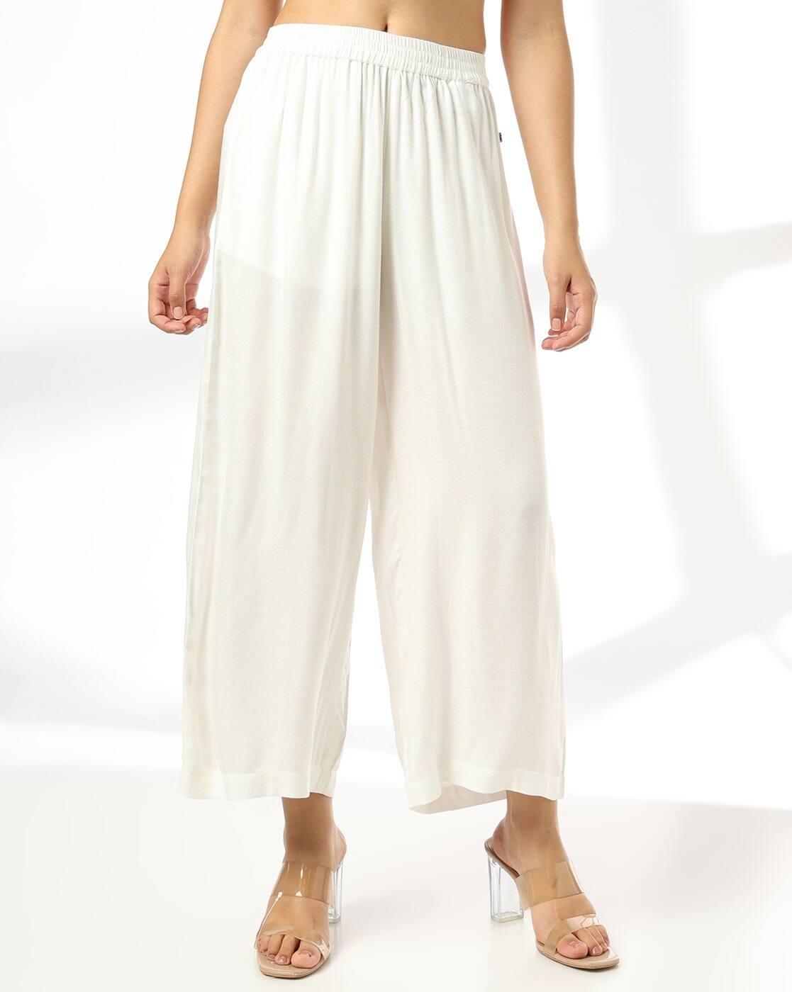 AVAASA MIX N' MATCH | Women Palazzos with Insert Pocket|0