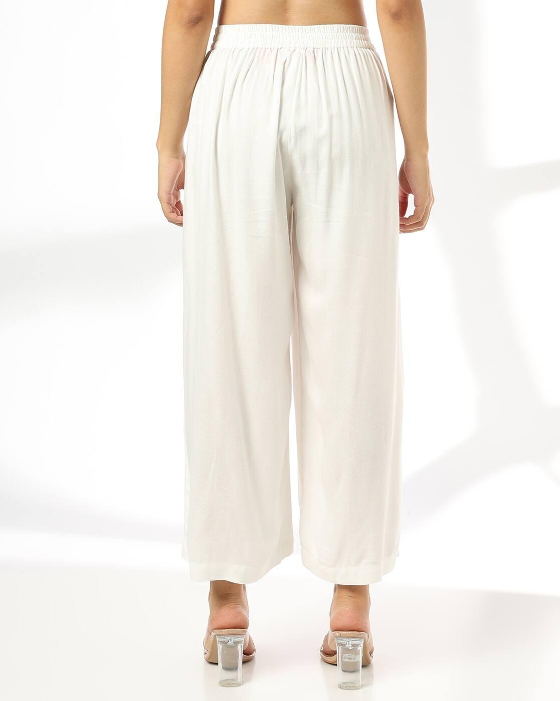 AVAASA MIX N' MATCH | Women Palazzos with Insert Pocket|2