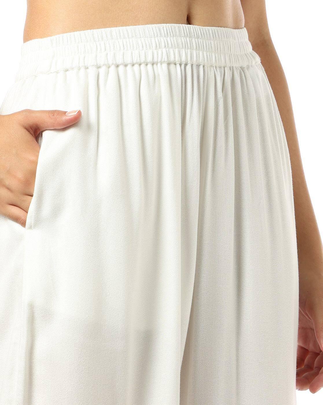 AVAASA MIX N' MATCH | Women Palazzos with Insert Pocket|3