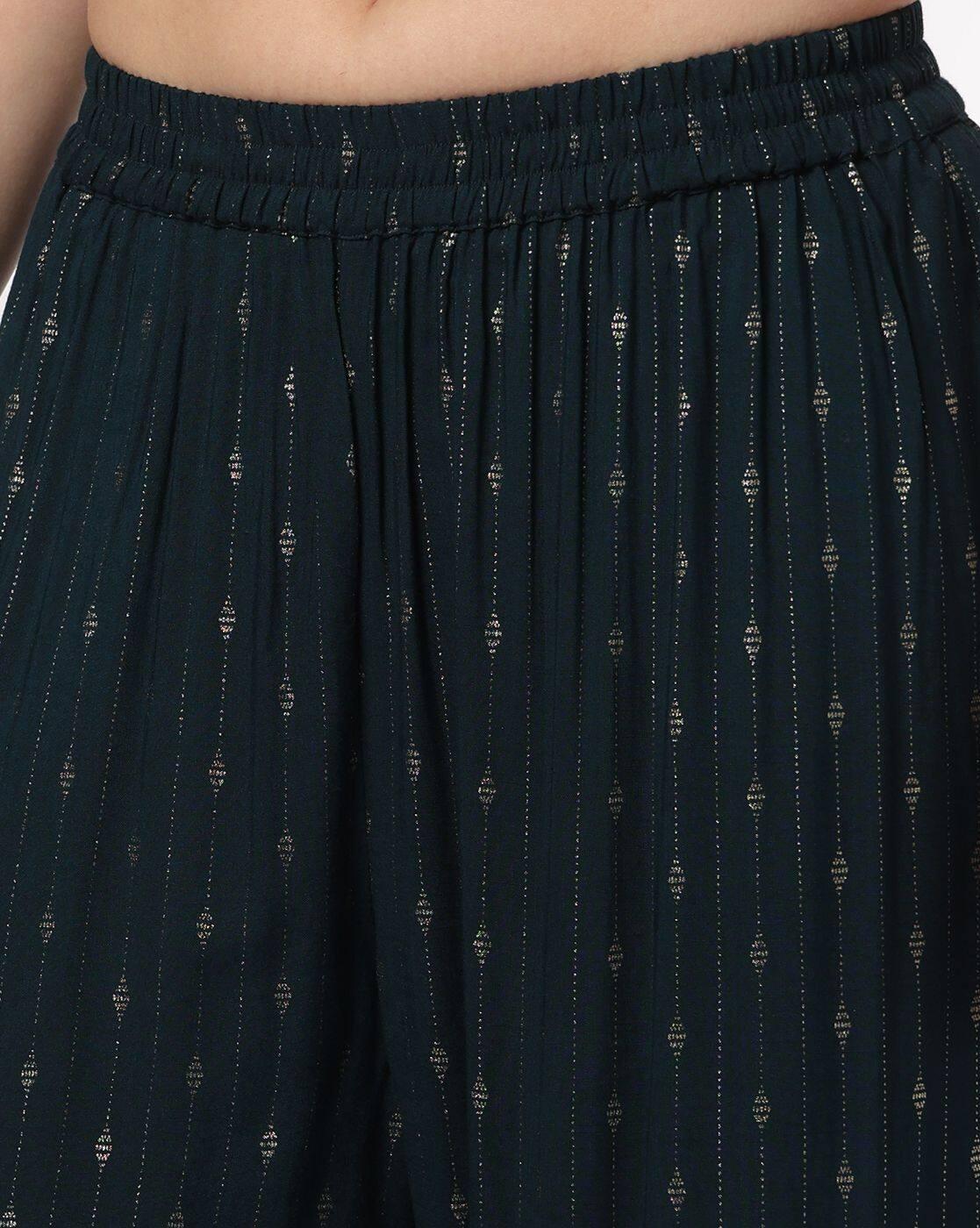 AVAASA MIX N' MATCH | Women Embroidered Straight Kurta-Bottom Set|4