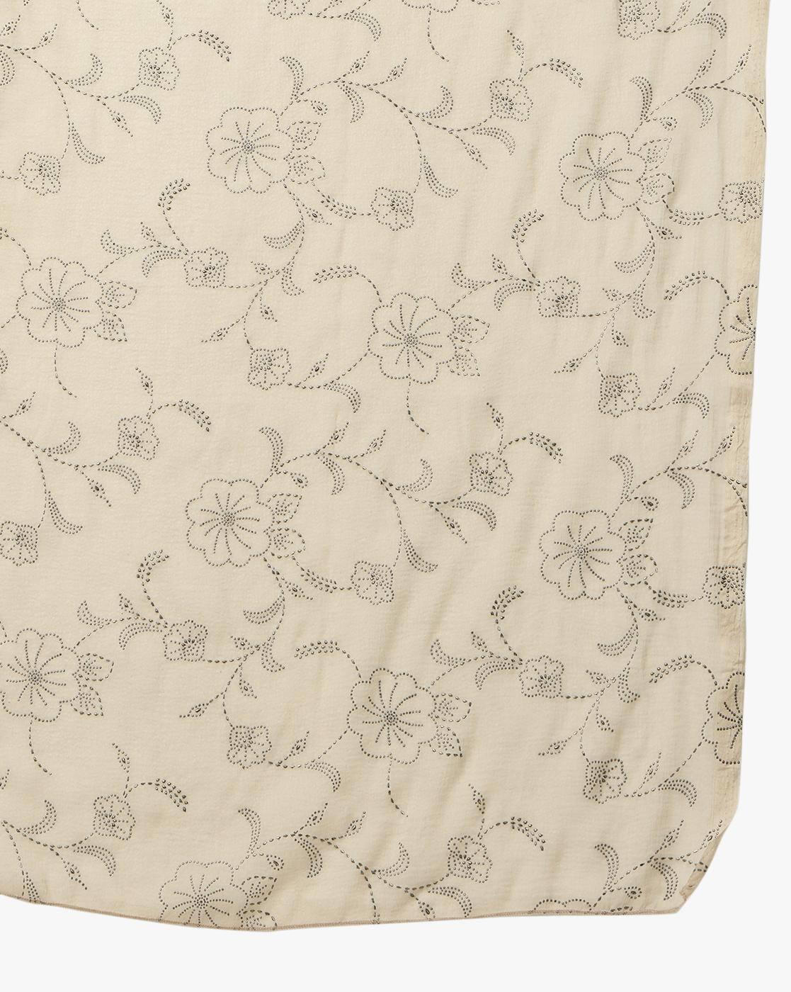 AVAASA MIX N' MATCH | Women Floral Print Dupatta|1