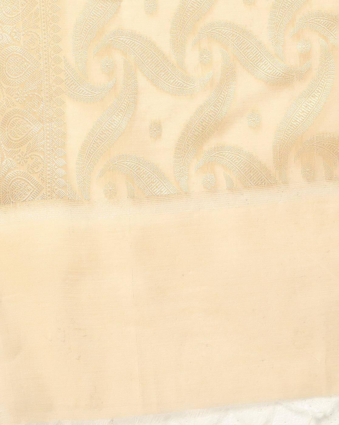 AVAASA MIX N' MATCH | Women Floral Woven Dupatta with Tassels|1