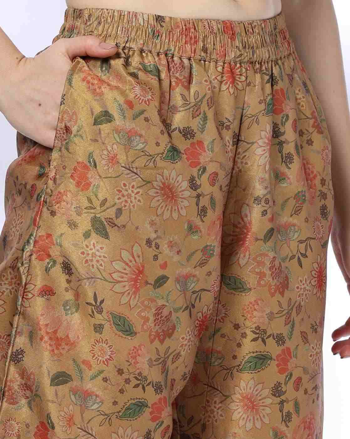AVAASA MIX N' MATCH | Women Floral Print Pants|3