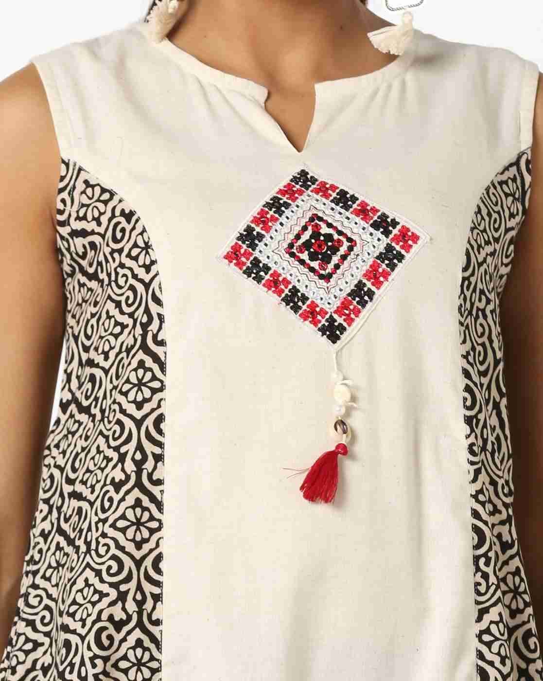 AVAASA SET | Kurta Suit Set with Asymmetric Hem|3
