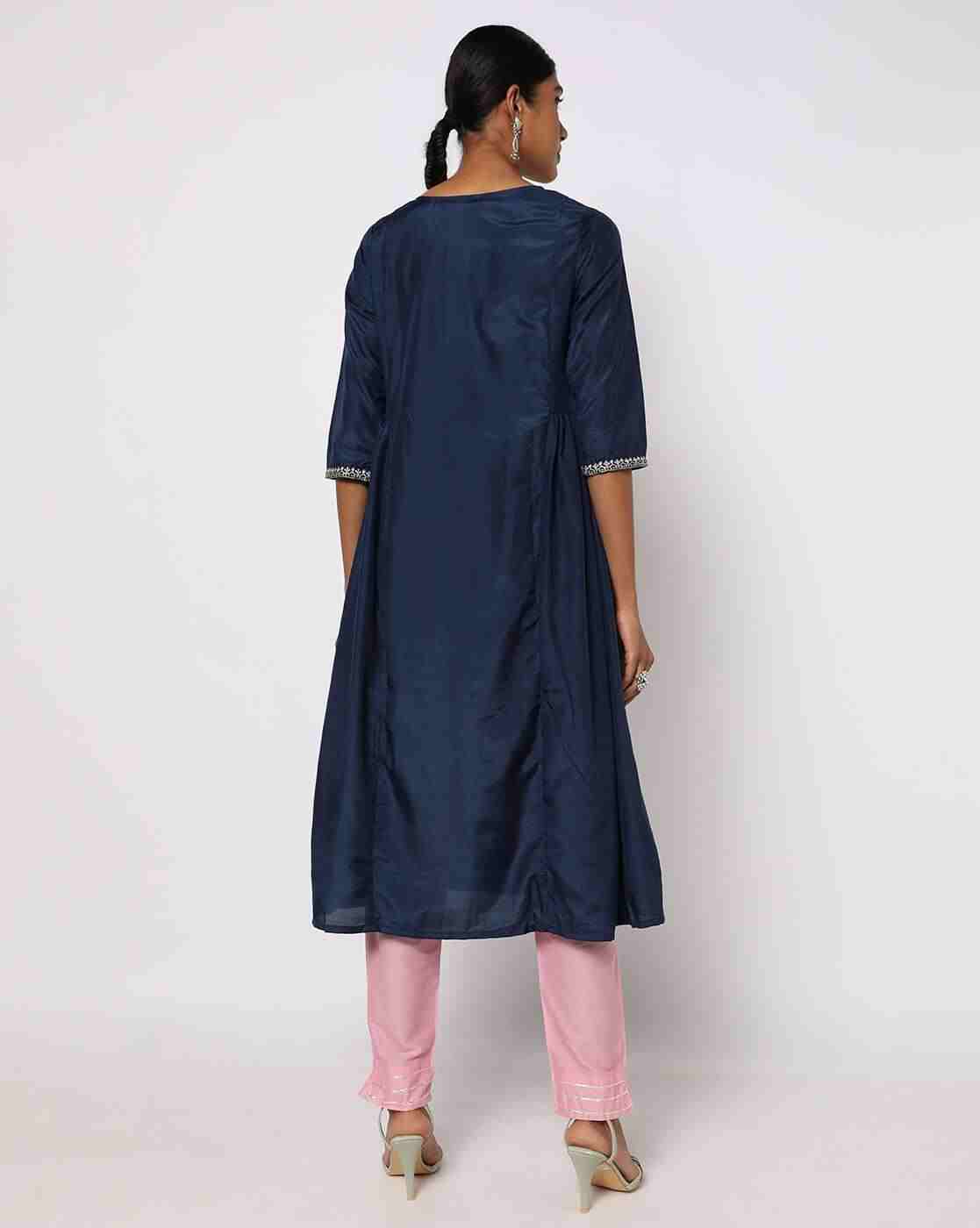 AVAASA SET | Embroidered Flared Kurta Set|3