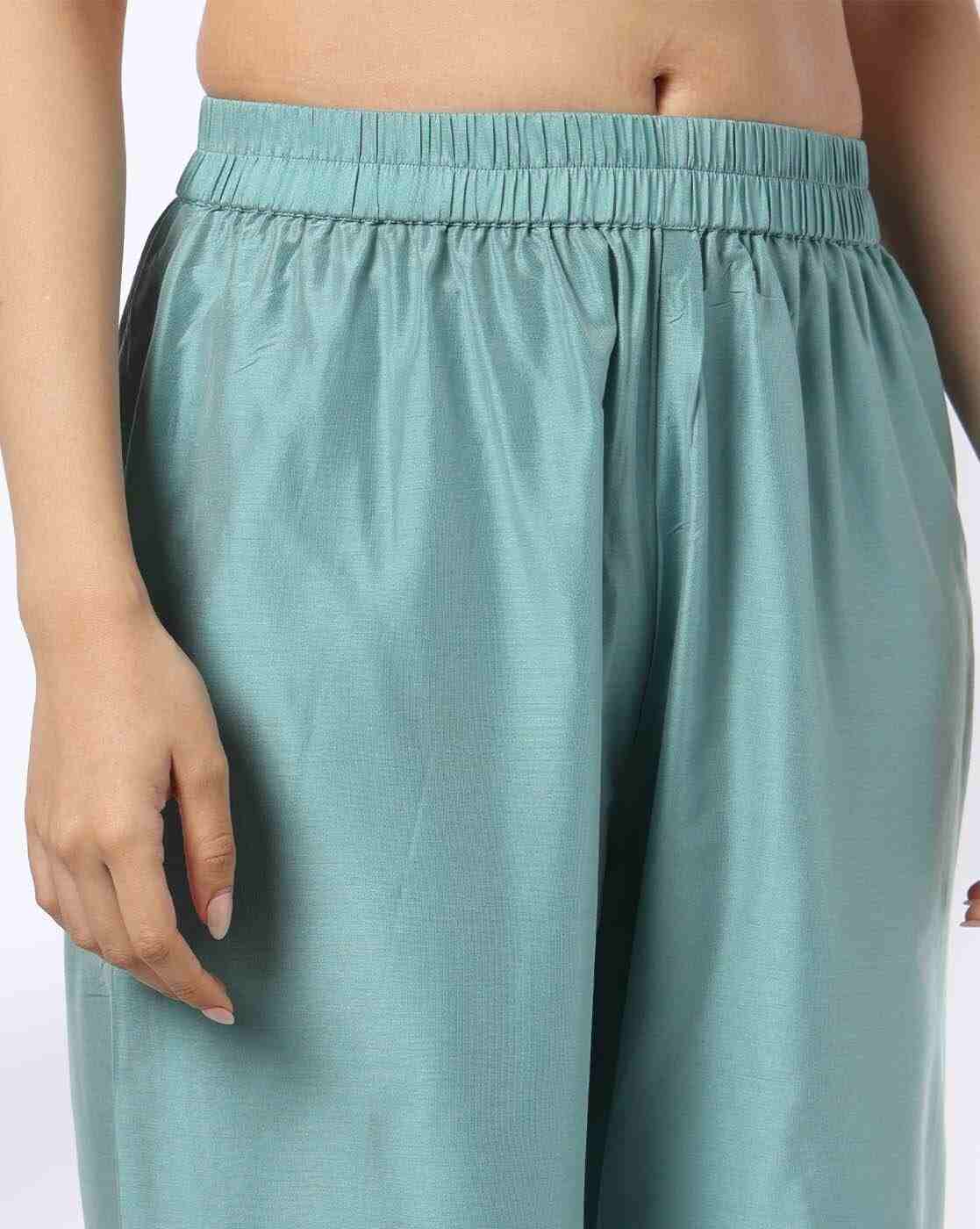 AVAASA SET | Women Embroidered A-Line Kurta with Pants|4