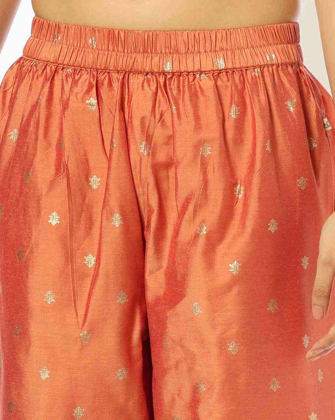 AVAASA SET | Women Embroidered Straight Kurta with Palazzos & Dupatta|5