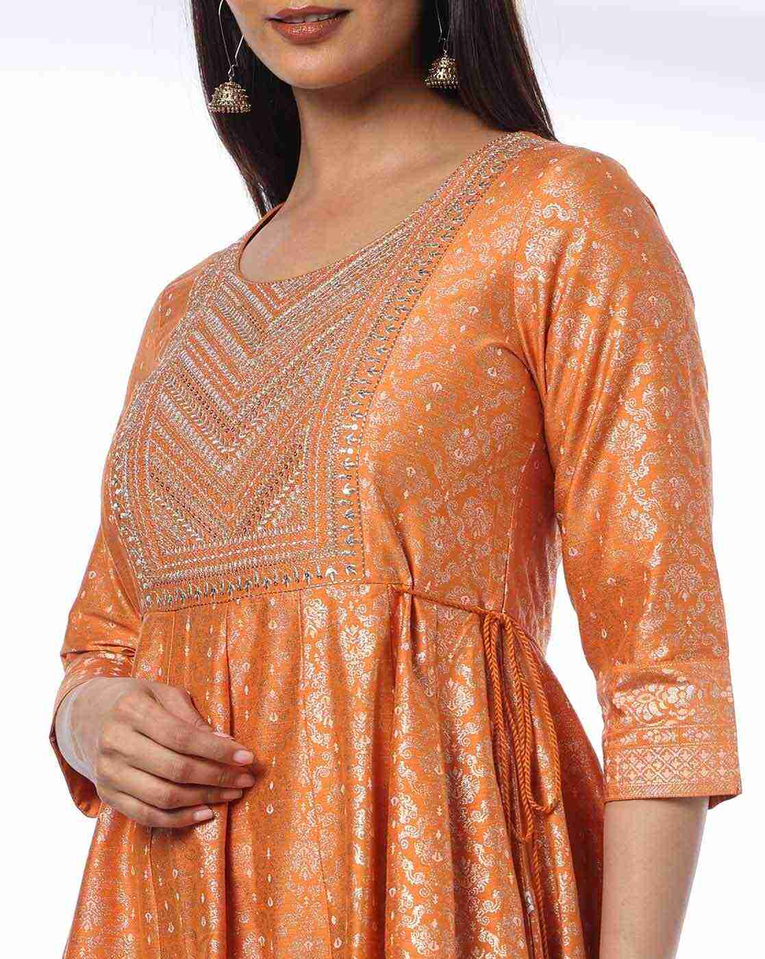 AVAASA SET | Women Printed Fit & Flare Dress|4