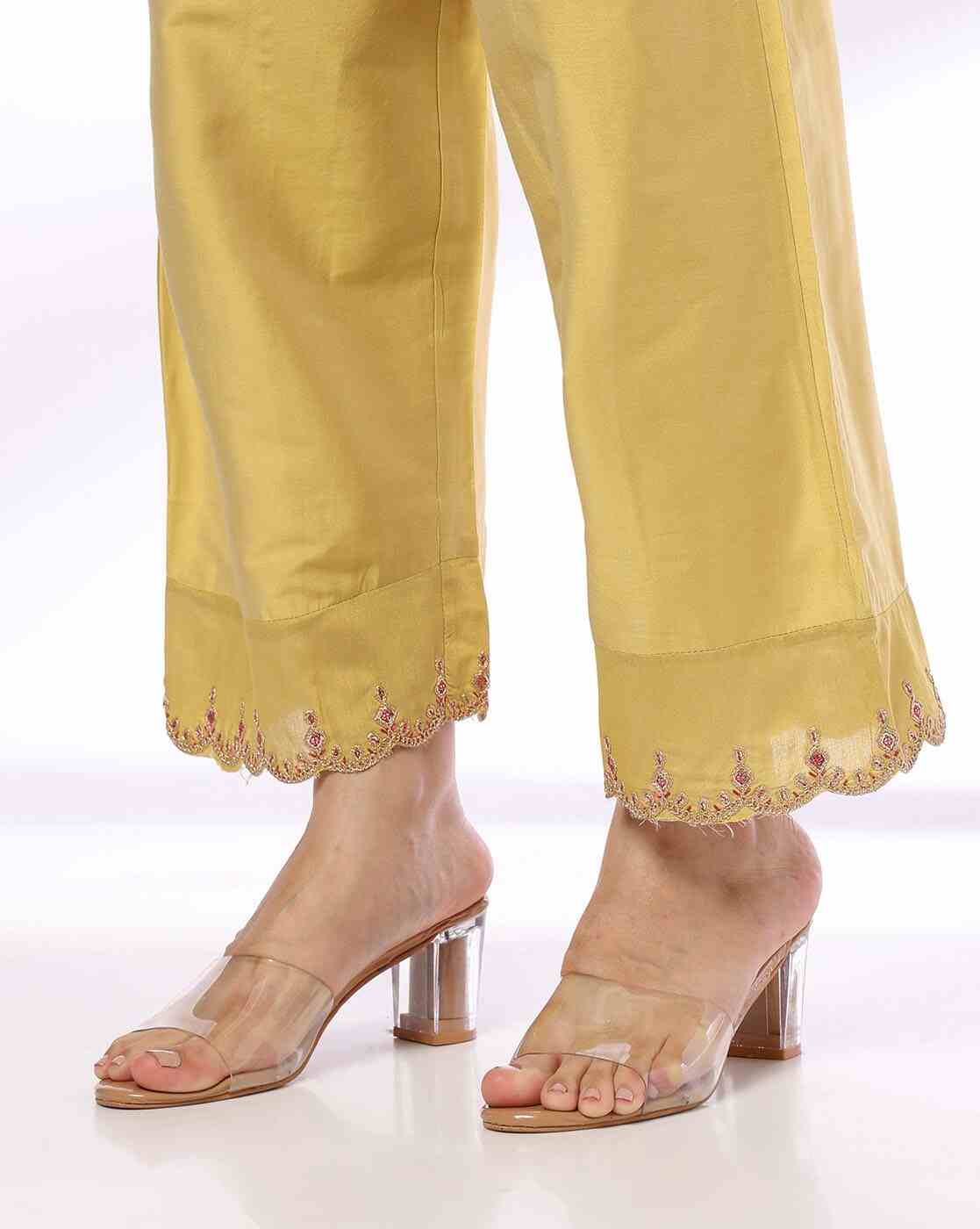 AVAASA SET | Women Floral Print Straight Kurta & Palazzos Set|5