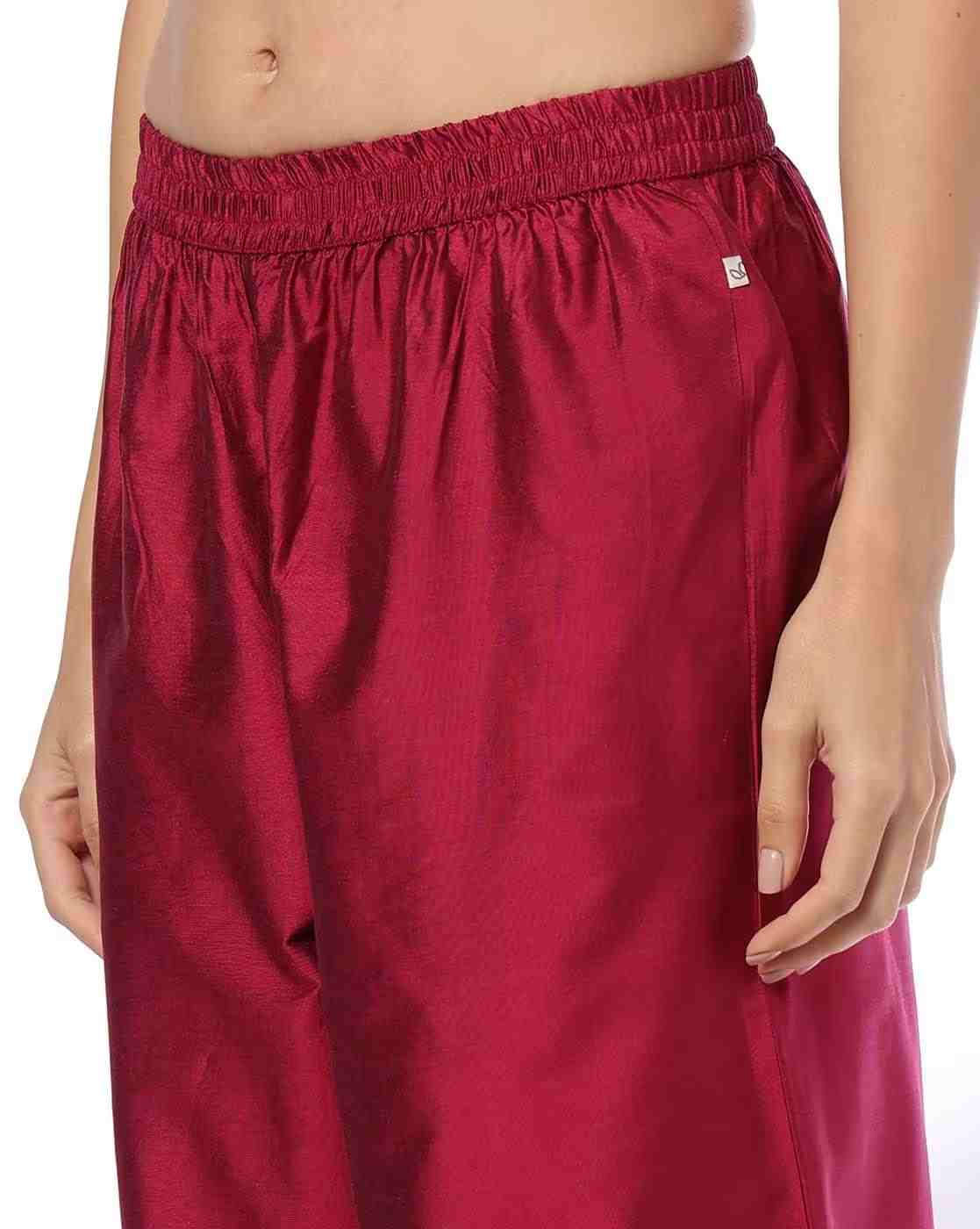 AVAASA SET | Women Embroidered A-Line Kurta with Palazzos|4