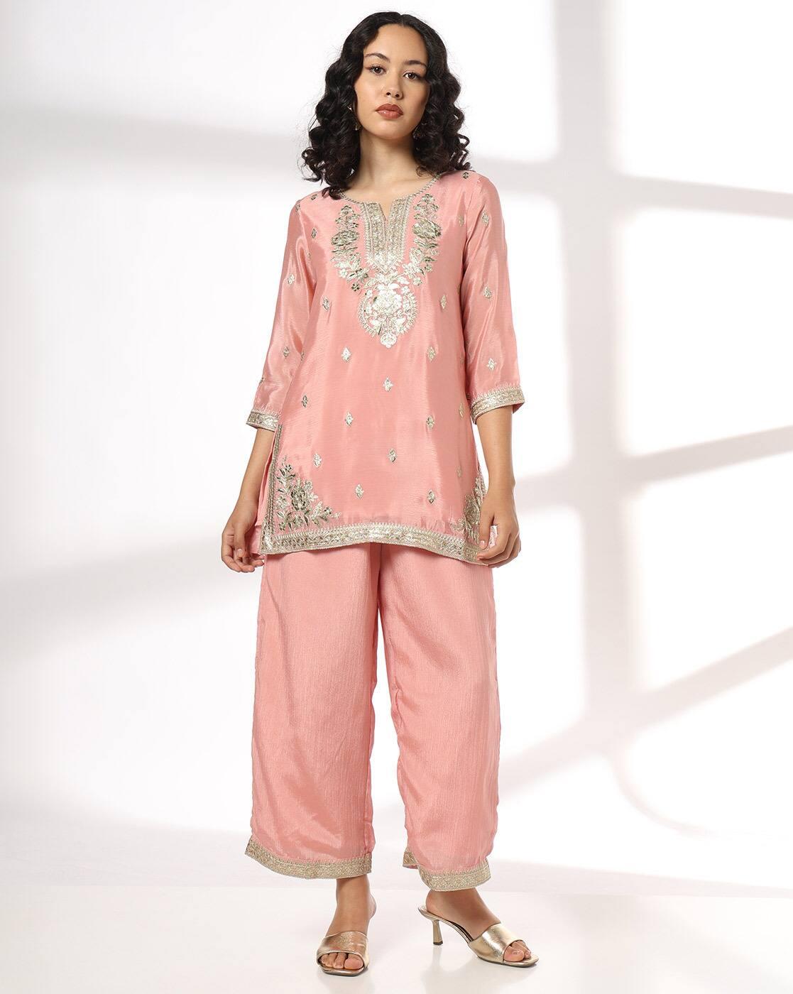 AVAASA SET | Women Short Straight Kurta Set|3