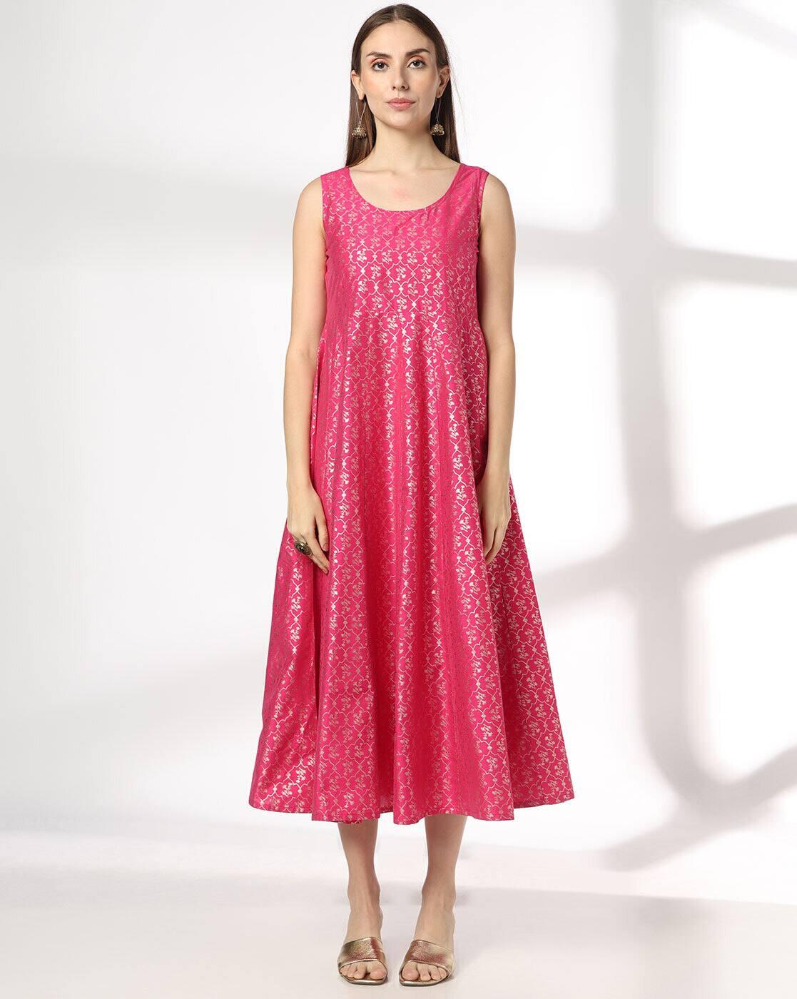 AVAASA SET | Women Embroidered A-Line Dress|3