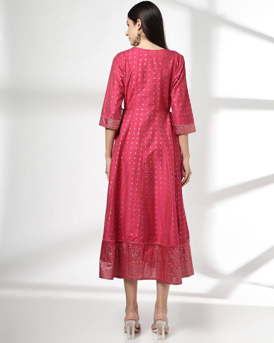 AVAASA SET | Women Embroidered Flared Dress|2