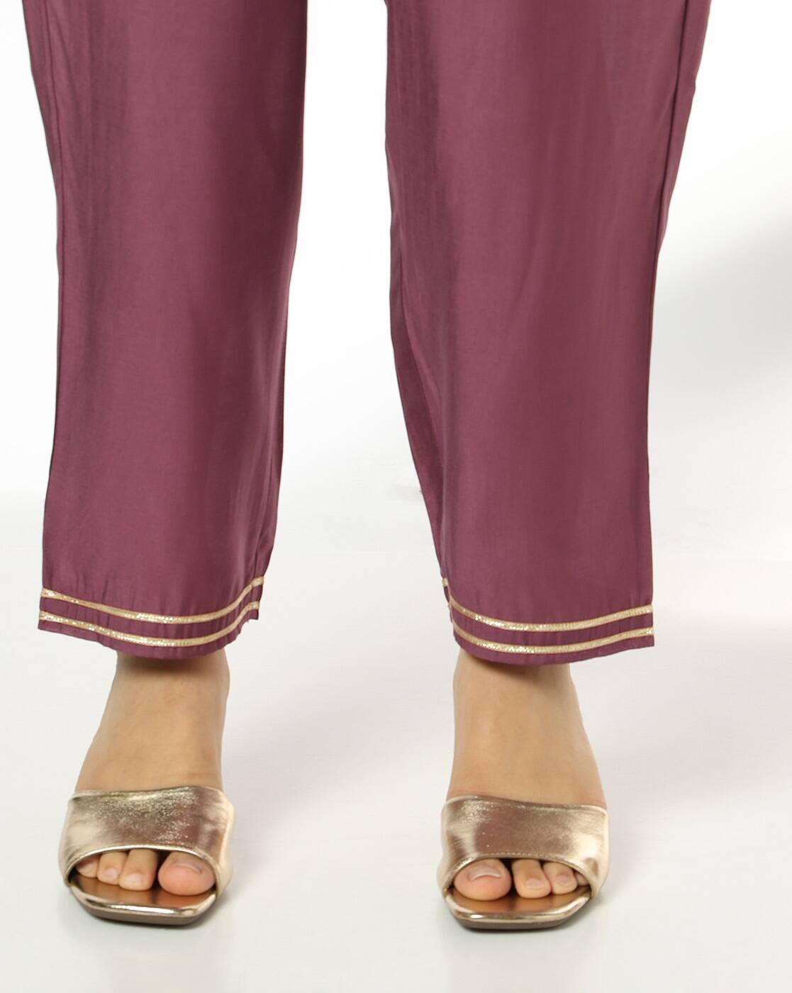 AVAASA SET | Women Embellished A-Line Kurta with Pants & Dupatta|5