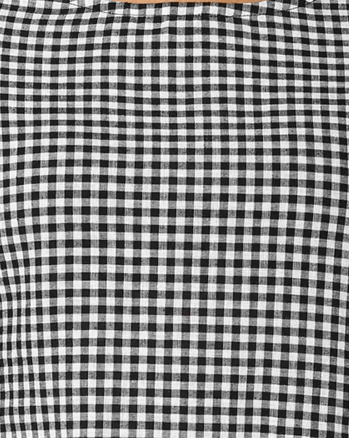 AVAASA WORKWEAR | Straight Checked Kurta|3