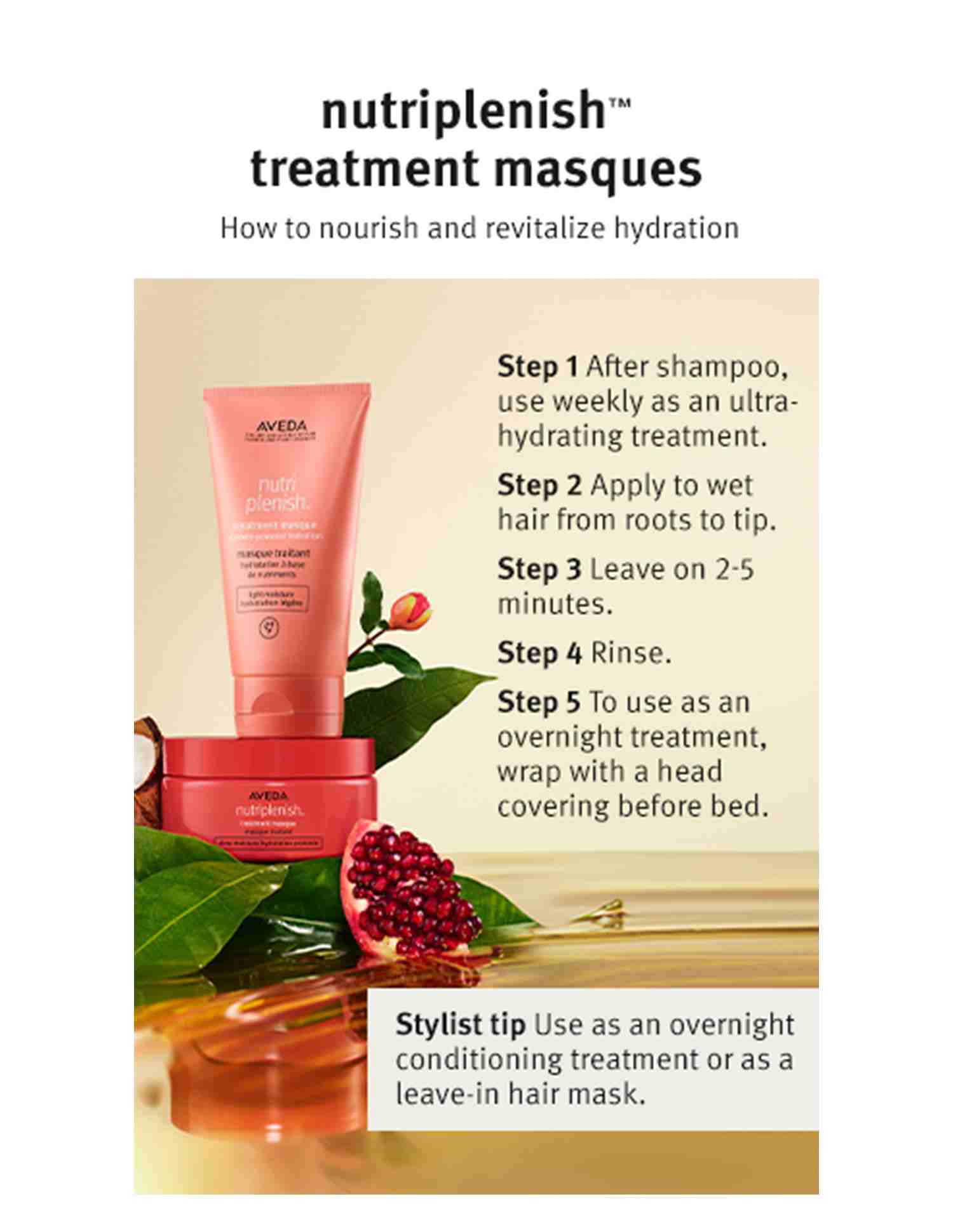 Nutriplenish Treatment Masque Light Moisture • Value-size