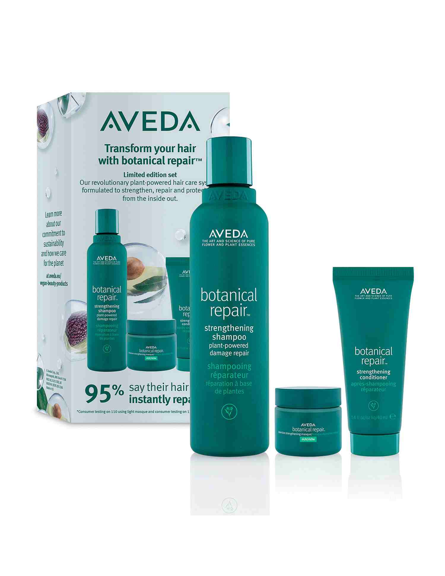 Botanical Repair Strengthening Trio Set • 265ml