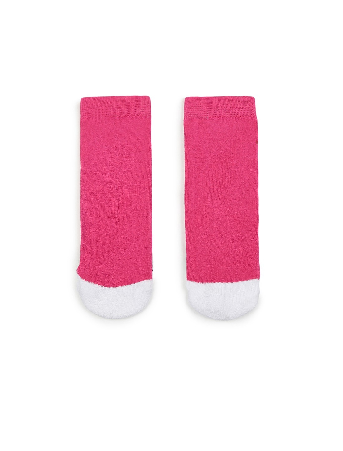 Soxytoes | Soxytoes Penguin Cotton Crew Length Pink Kids Socks-Age (2-4 Years) 1