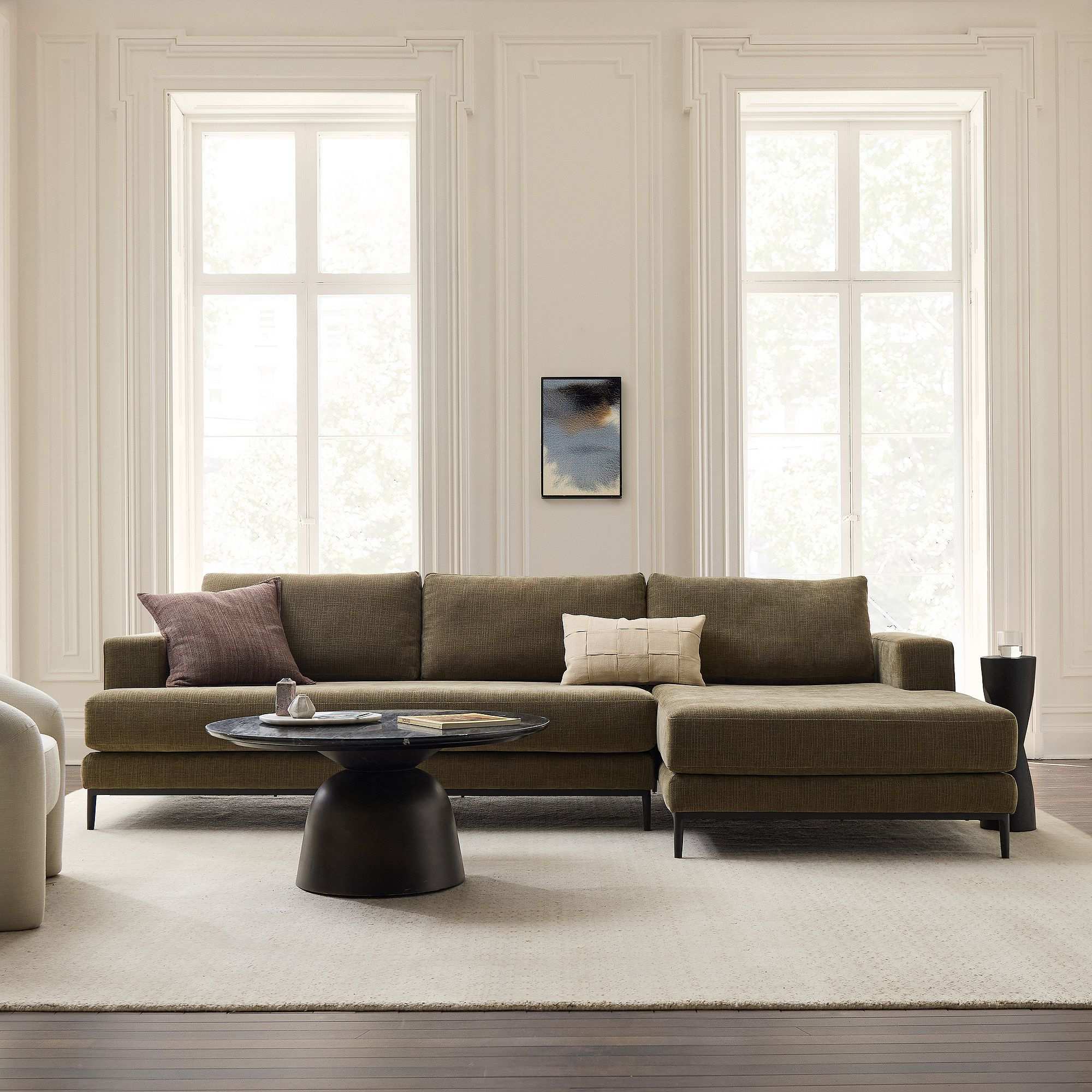 west elm | Landon 2-Piece Chaise Sectional (112")