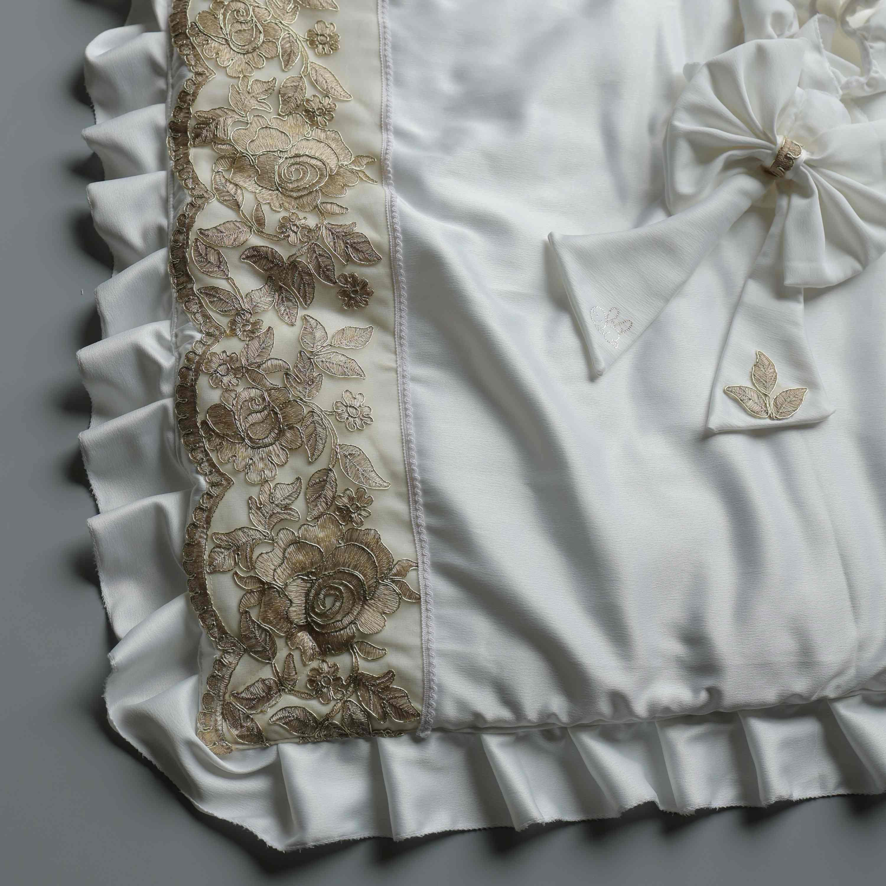Blanc Belle Baby Drape Set