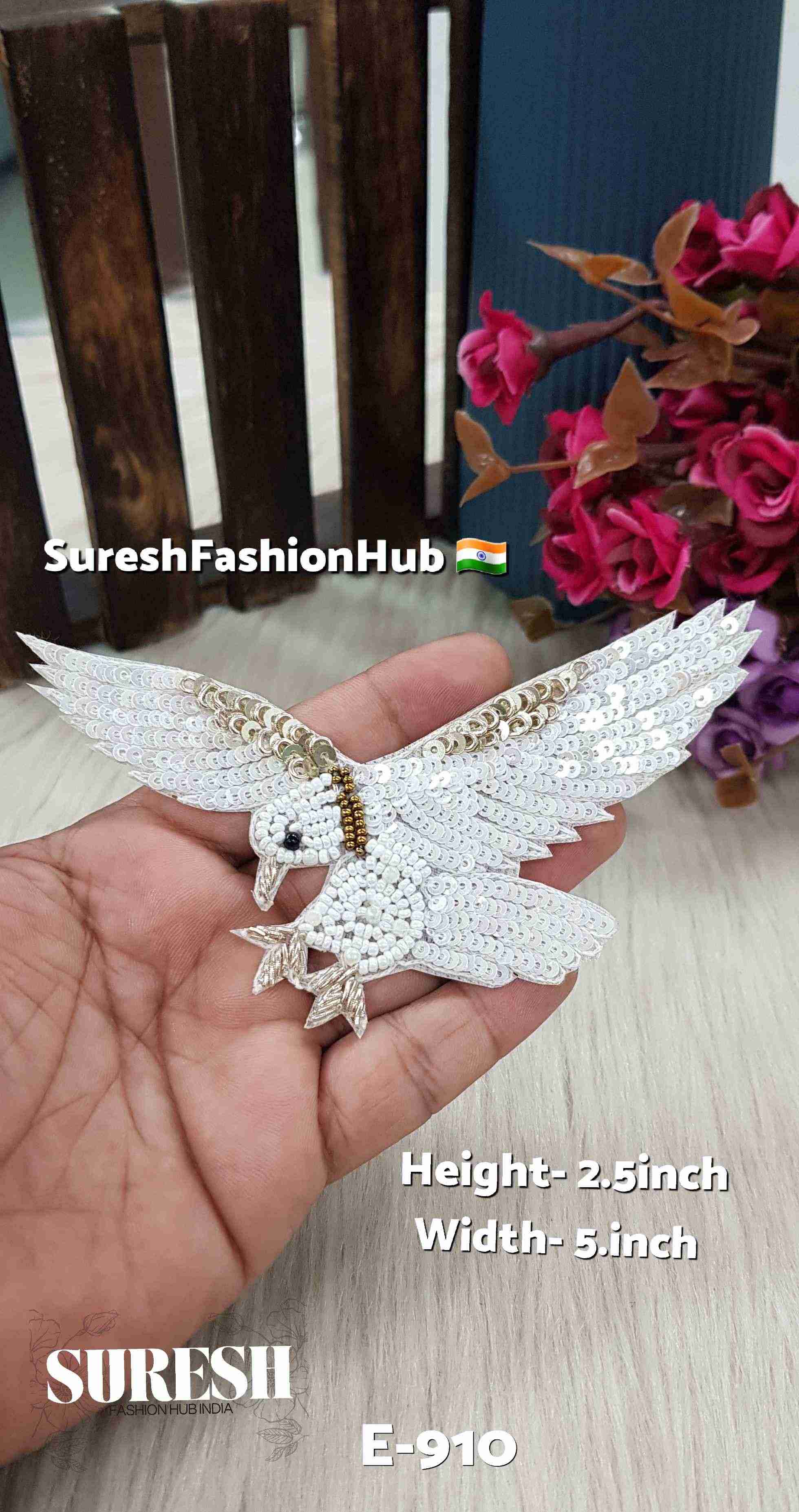 White Left Flying Eagle – E-910