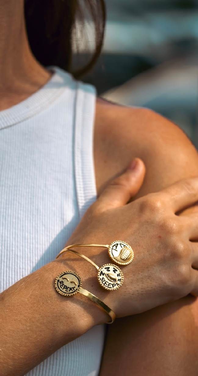 EAT.SLEEP.REPEAT            The Endless Cycle Cuff