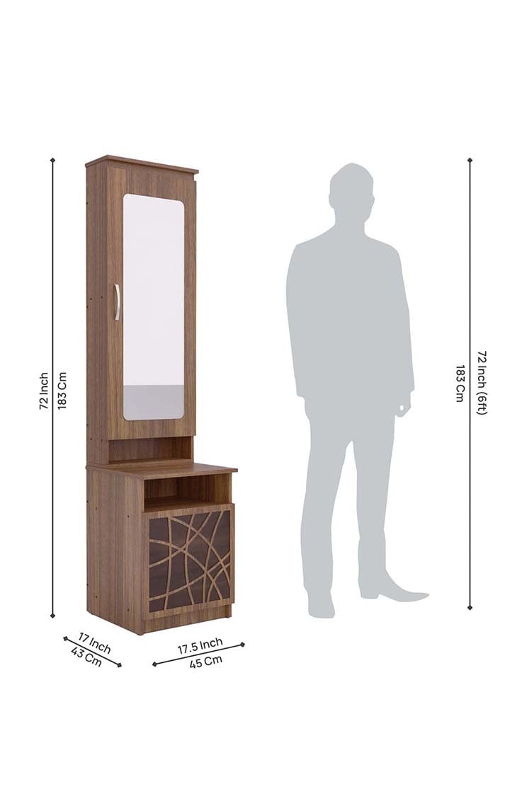 Paris Dressing Table with Mirror and Storage