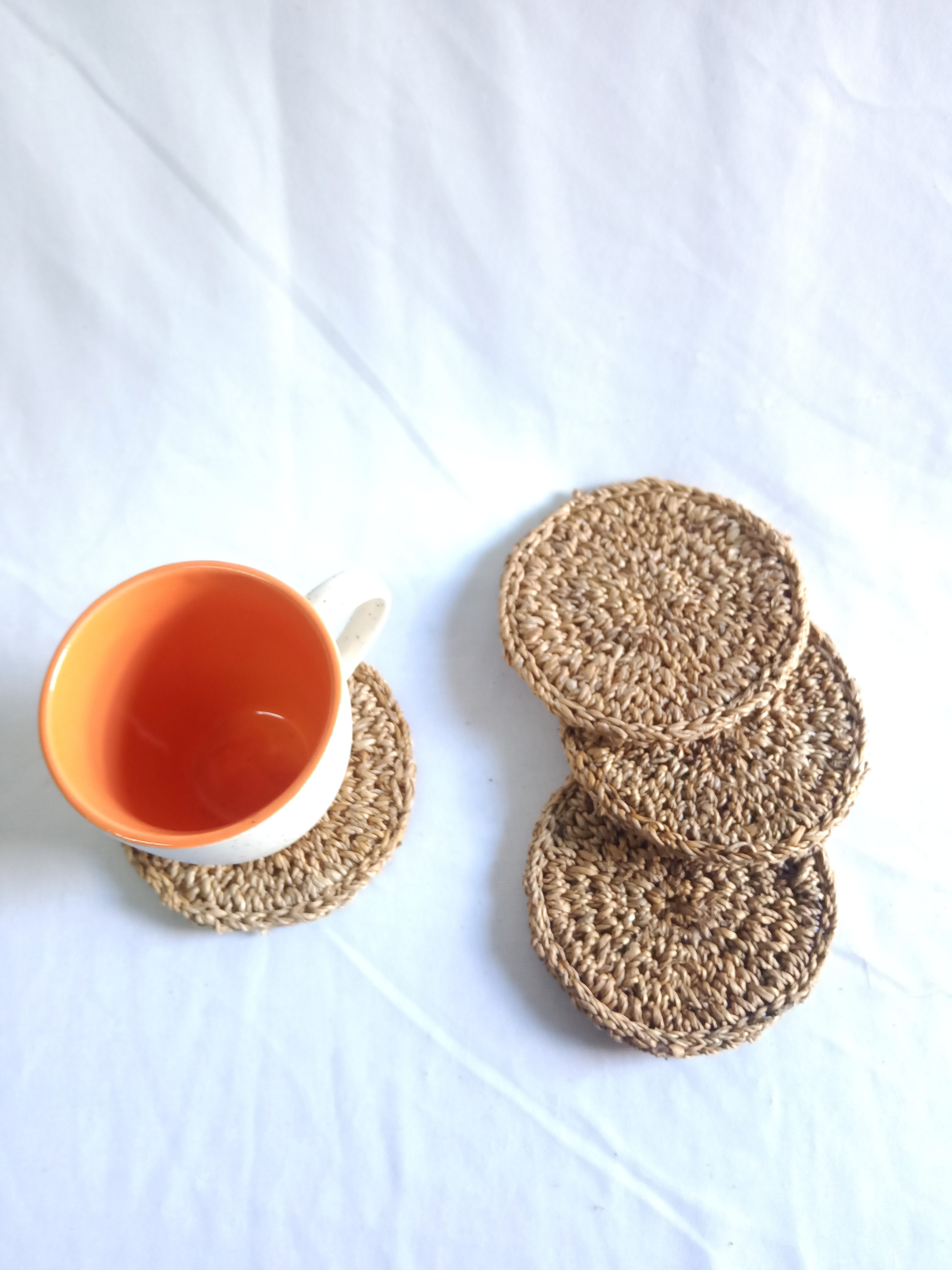 Banana Stem Coasters