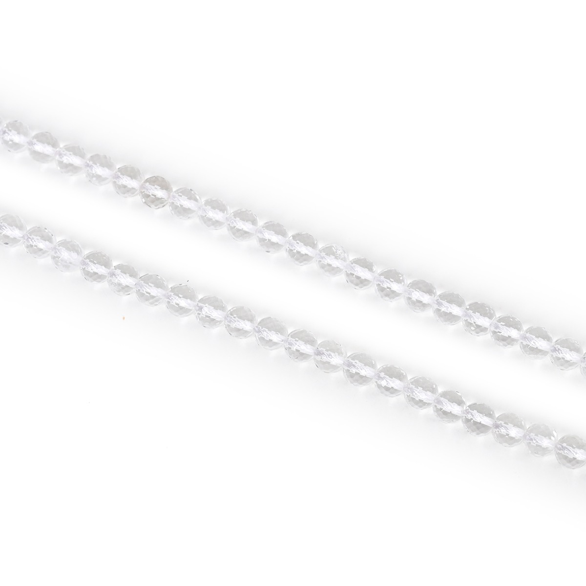 Shiv Ratan Kendra Sphatic Mala for Prayer, Healing, Meditation & Emotional Well Being II 108+1 Bead II Length: 30-35 CM II Weight: 30-40 Grams II