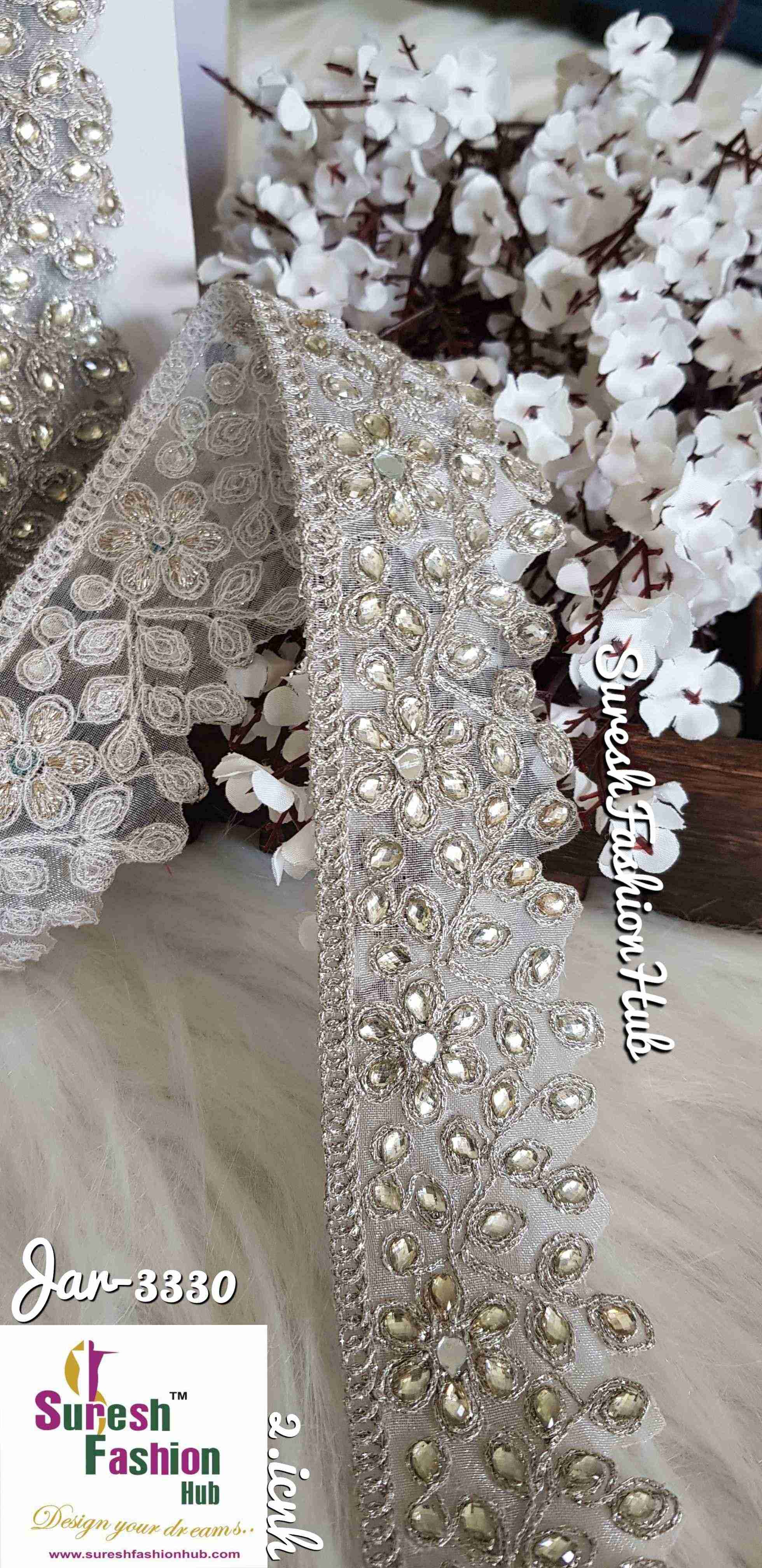 Subtle Intricacy Silver Designer Trim