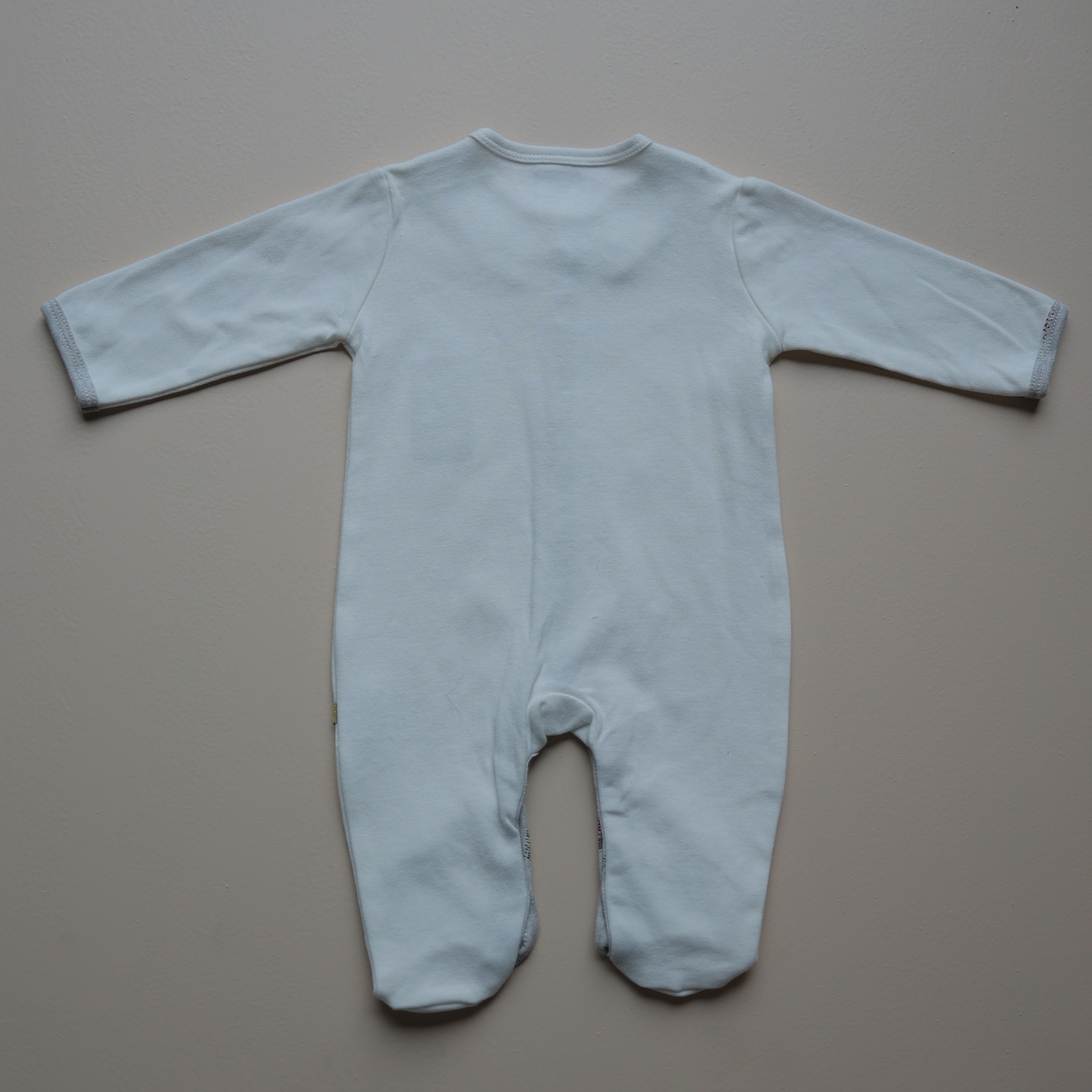Ivory London House Footed Romper